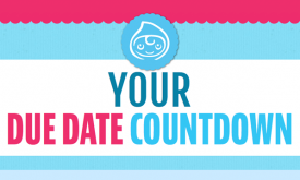 Baby Due Date Countdown