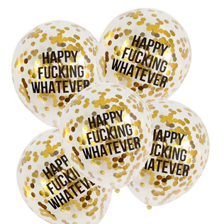 Abusive Confetti Balloons - 21st gift