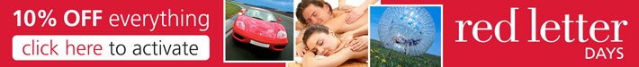 Instant 10% off Red Leter Days!