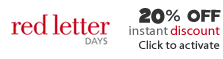Exclusive 10% OFF at Red Letter Days