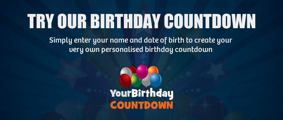 Your Birthday Countdown