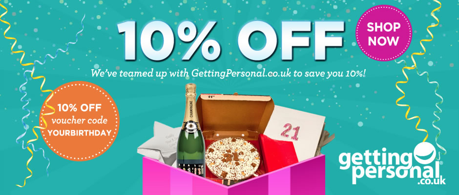 Getting Personal 10% Off