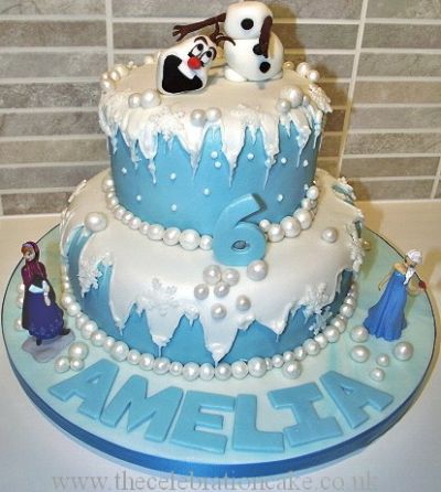Frozen 6th Birthday Cake