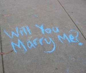 Chalk it on to the pavement and go for a walk