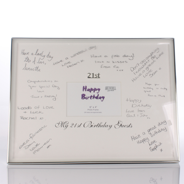 21st Birthday Photo Frame Ideas Picture 21st Birthday Guest Signatures Frame Funny Novelty Gifts Joke Presents
